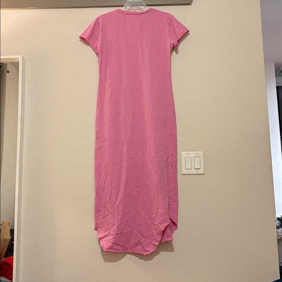Frank & Eileen Harper Perfect Tee Madi Dress in Pink Lemonade SZ S VGUC - Picture 3 of 7